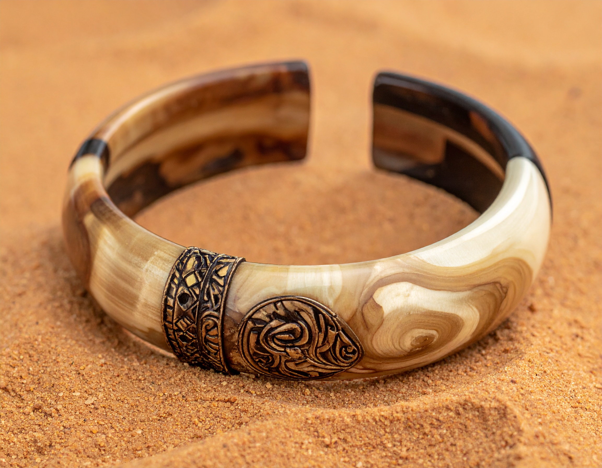 Bracelet en Corne de Zébu